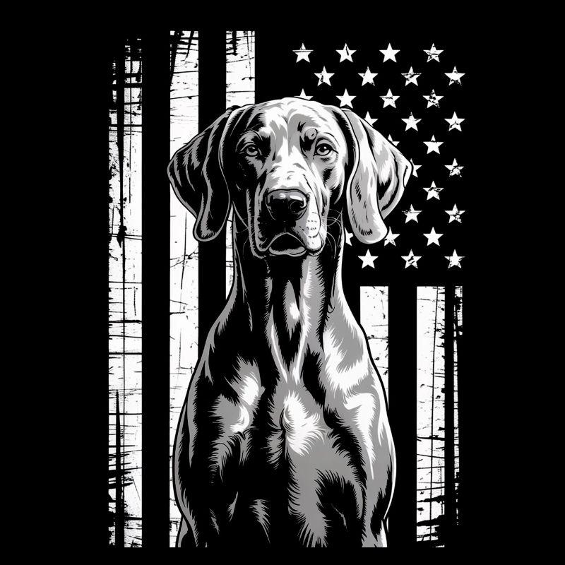 Patriotic Labrador Silhouette