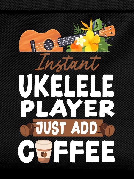 Hawaiian Ukulele Uke Coffee