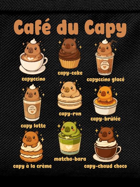 Café De Capybara Cute