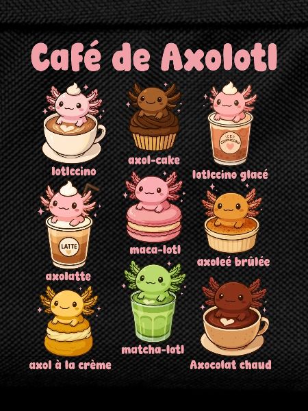 Café De Axolotl Cute