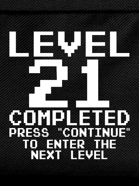 Level 21 Completed Pixel Quest