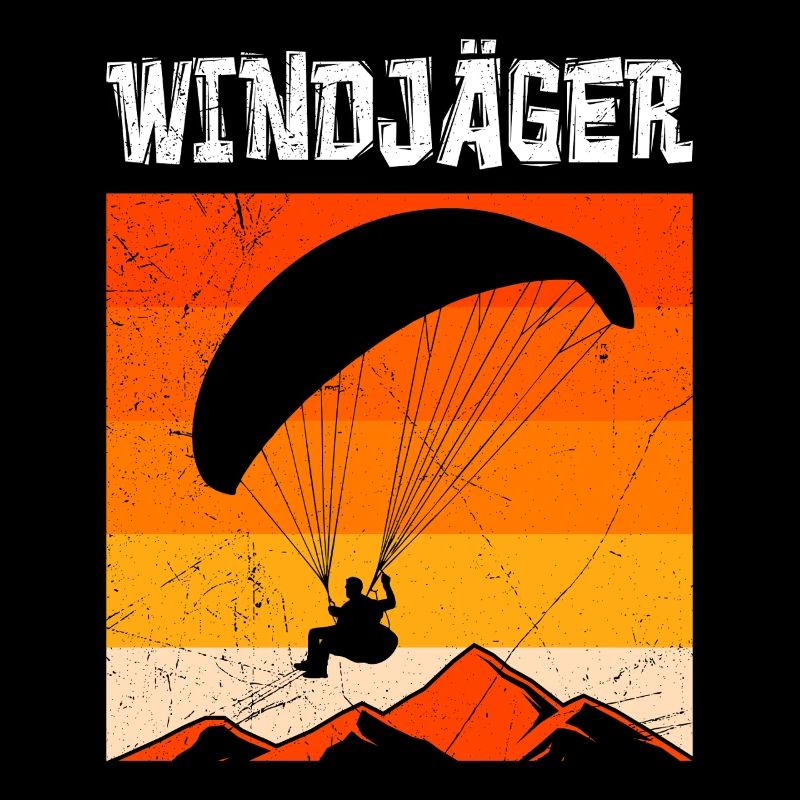 Gleitschirmflieger WINDJÄGER Lustiges
