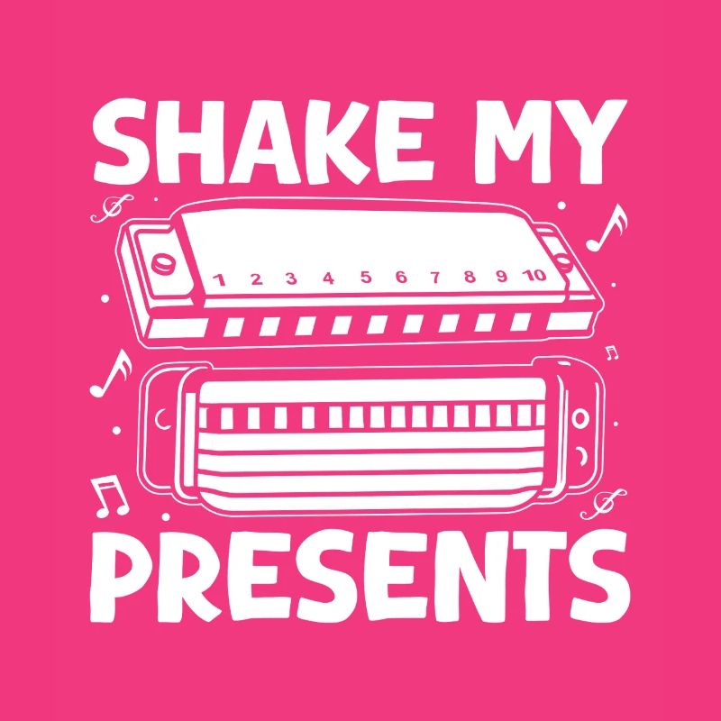 Harmonica Musican Shake My Presents Harmonica