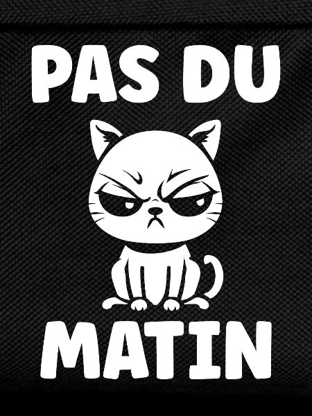 Morgen, grummelige Katze