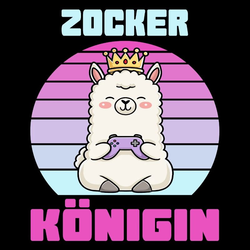 zocker königin gamerin