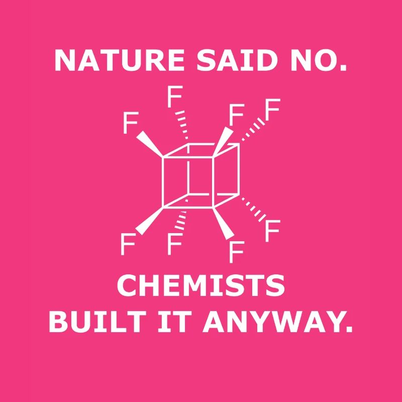 Perfluoro-Cuban Molecule – Chemie Science