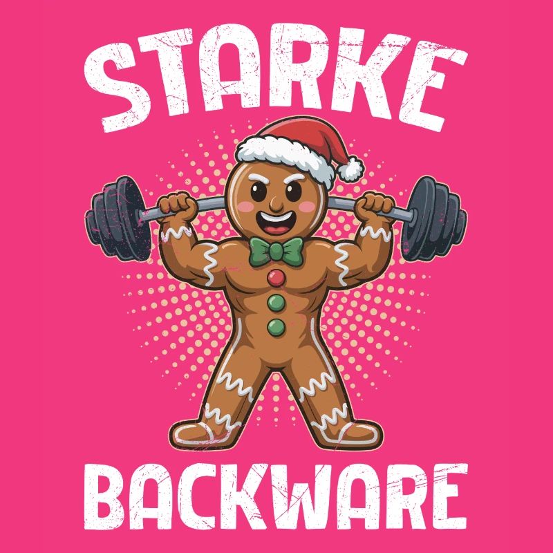 Gingerbread Man STARKE BACKWARE Funny