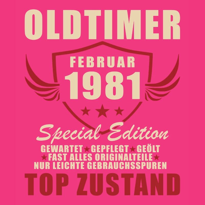 Februar 1981 Geburtstag Oldtimer 1981