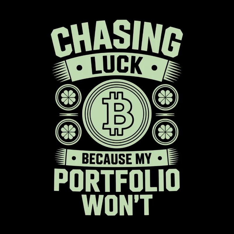 St Patricks Day Chasing Luck Because My Portfolio