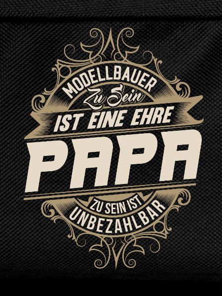 Modellbauer Papa