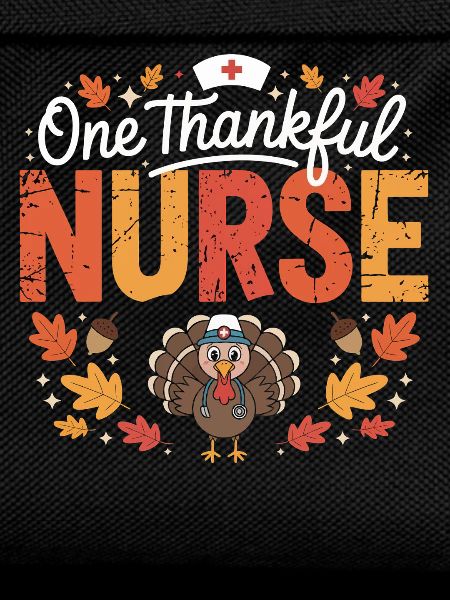 Grateful caregiver turkey