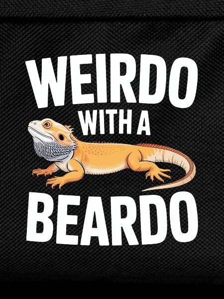Beardo Lizard Caption Tee