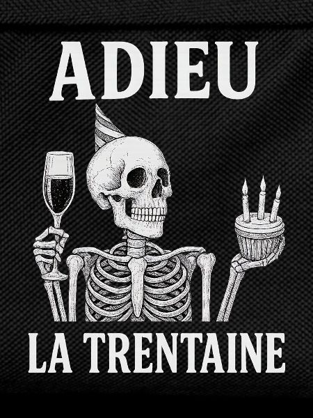 Goodbye Thirty Skeleton Birthday