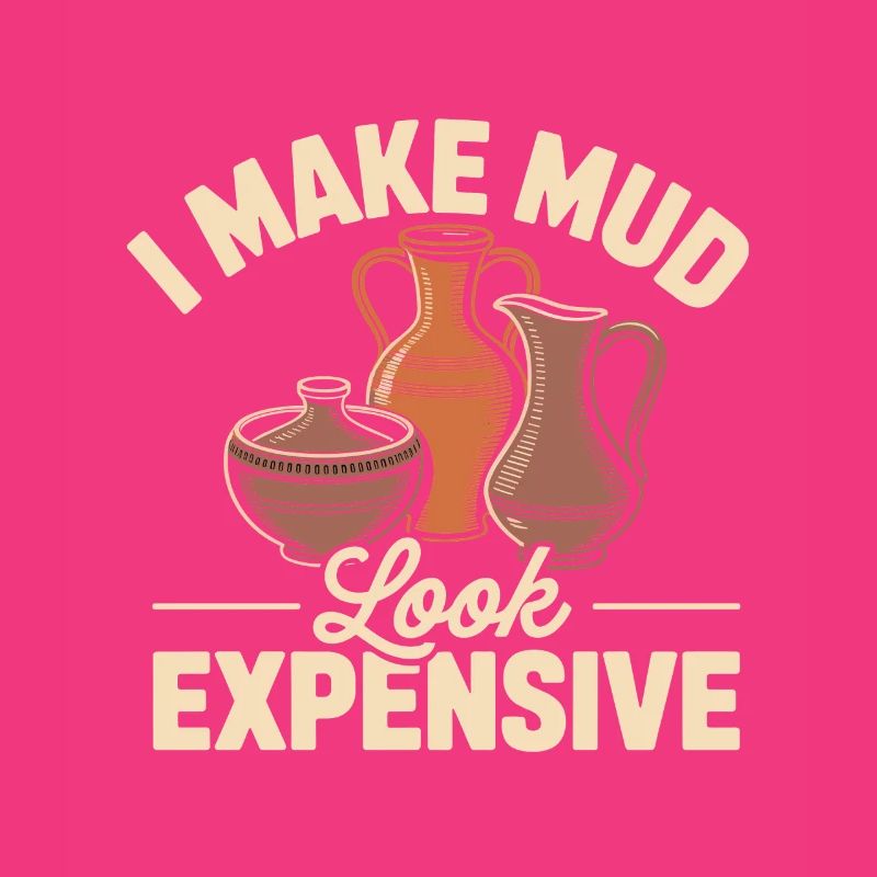 Pottery Addict Clay Art Creative Motif
