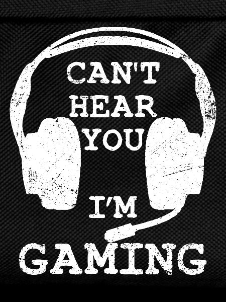 Can't Hear You I'm Gaming