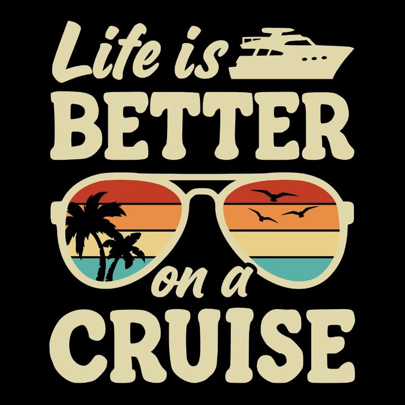 Cruise Ship Summer Vacation Trip
