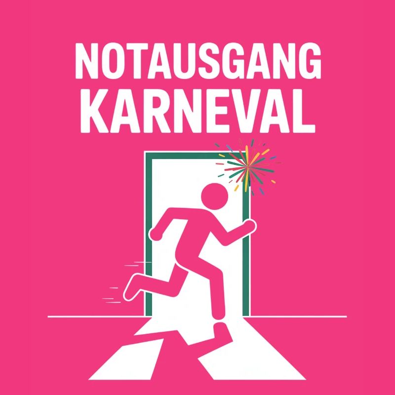 Emergency Exit Carnival Funny Carnival Saying