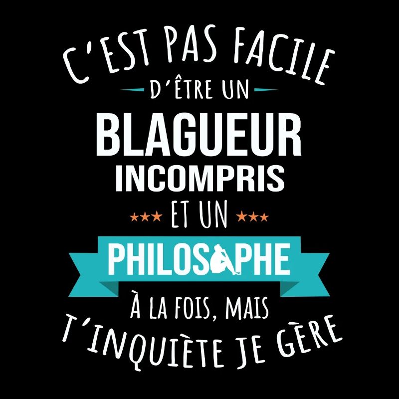 Blagueur Philosophe Incompris Humour