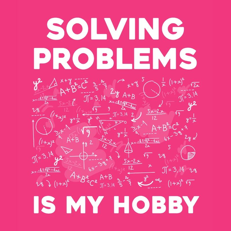 Solving puzzles is my hobby