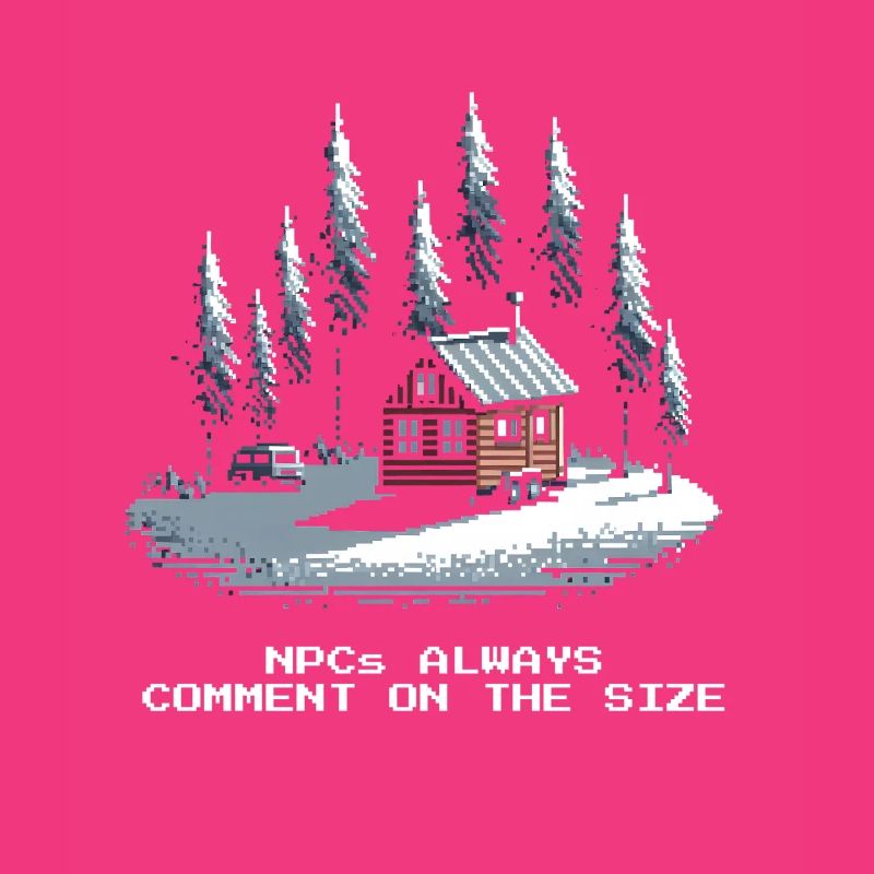 Tous commentent la taille | Humour de Tiny House
