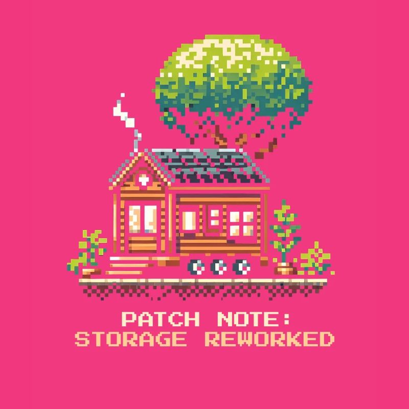 Storage space revised | Tiny House Order