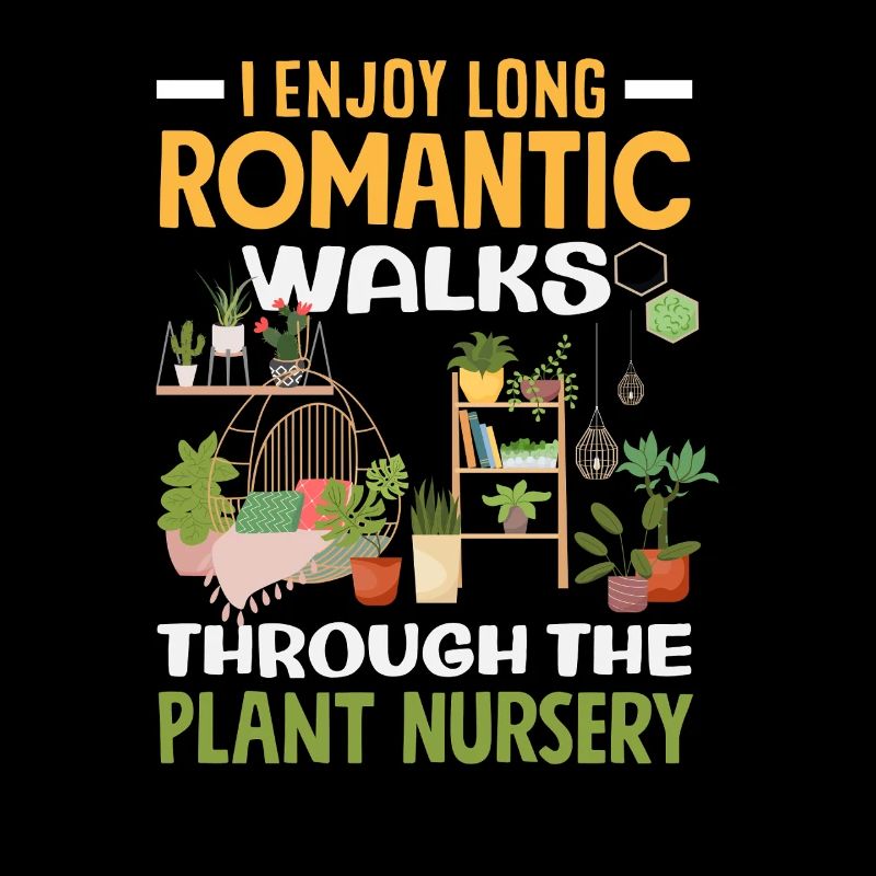 Romantic walks through the nursery