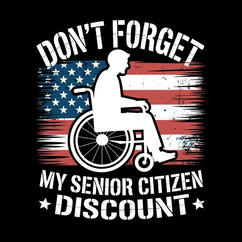 Getting Older Funny Seniors Motif