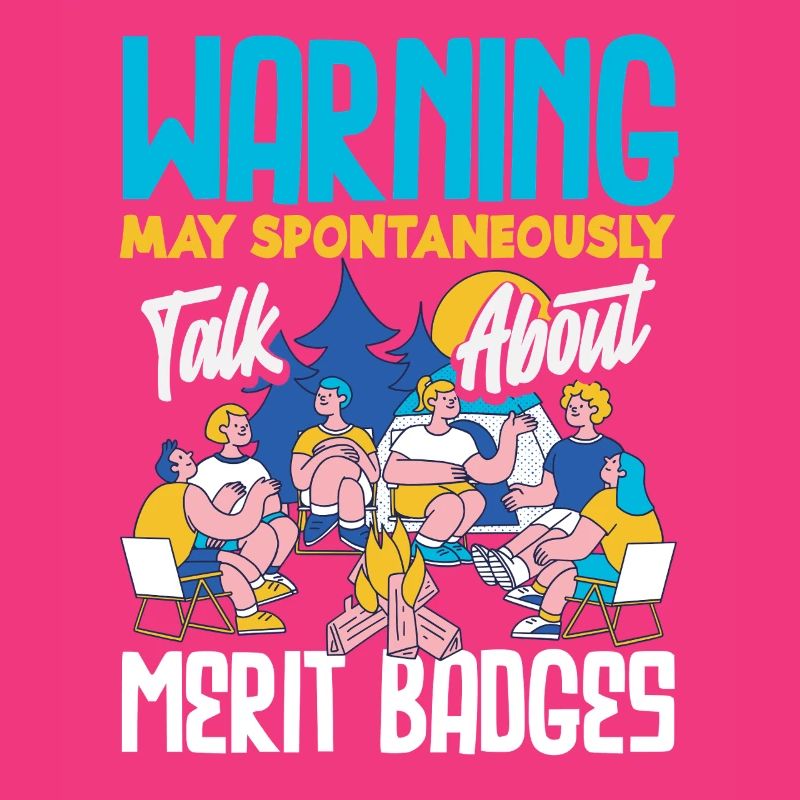 Funny Scout Talk About Marit Badge