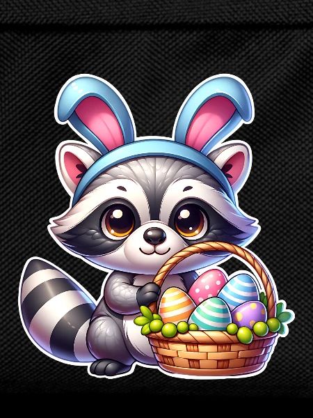 Ostern Waschbär