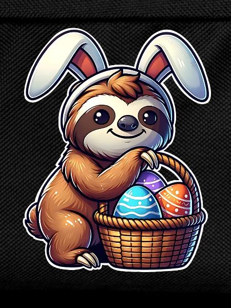 Ostern Faultier