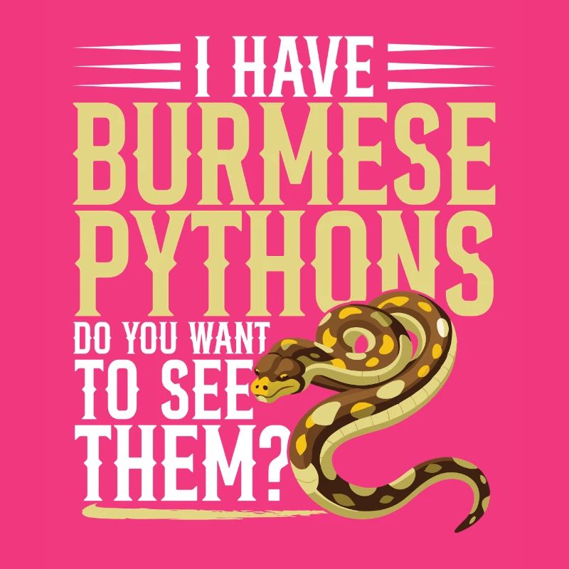 Burmesische Python HDE Schlangen-Stofftier-Reptil