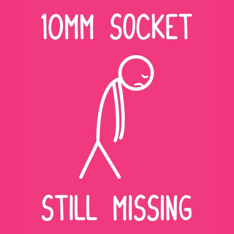 10mm Socket still missing car guy mechanic