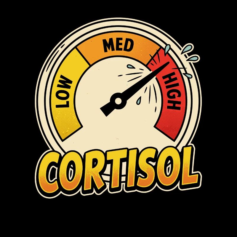 Cortisol Measuring Point T-Shirt