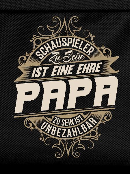 Schauspieler Papa