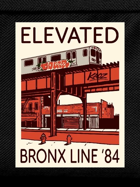 Elevated Bronx Line 84 Graphic