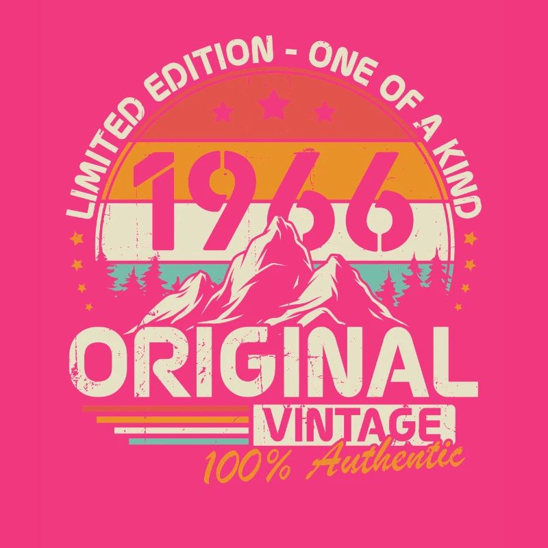 Cadeau d’anniversaire original vintage de 1966