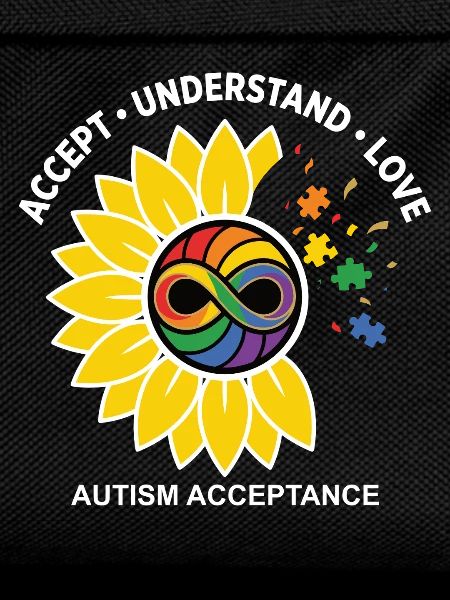 Autism Acceptance Sunflower Icon