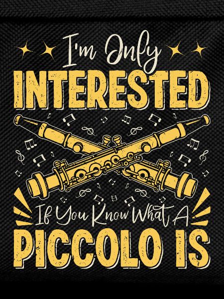  Piccoloist Marching Band Instrument Musician