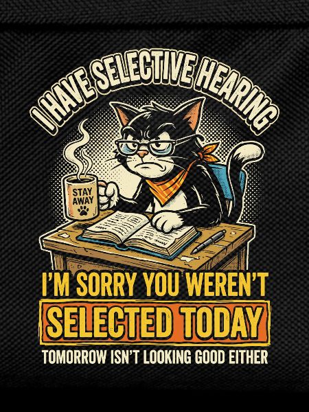 Coffee Cat: Not selected today