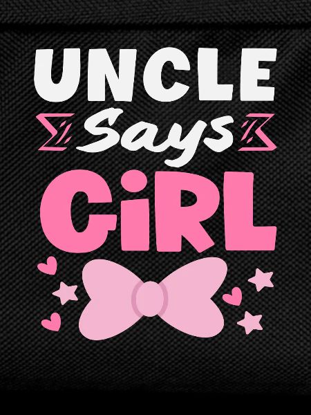 Uncle Says Girl Gender Reveal