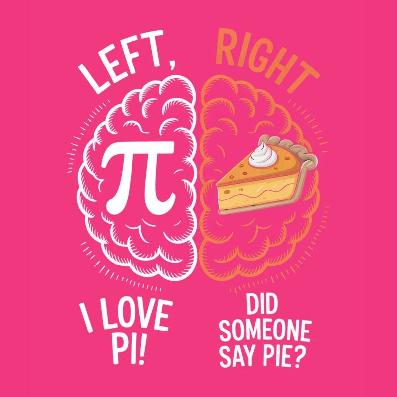 Pi vs Pie: Left Right Brain