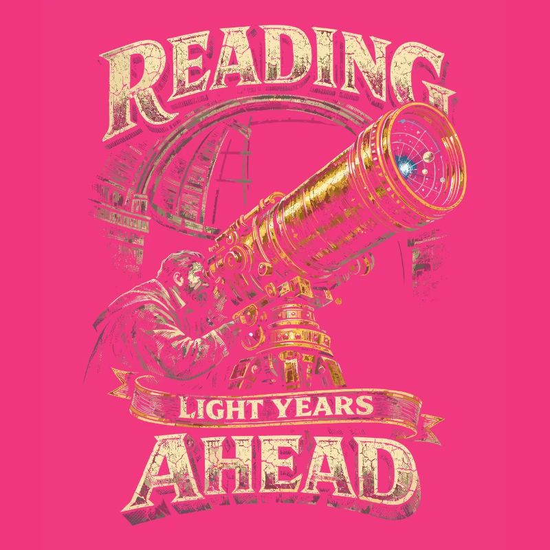 Astronomie Astronom Reading Light Years Ahead