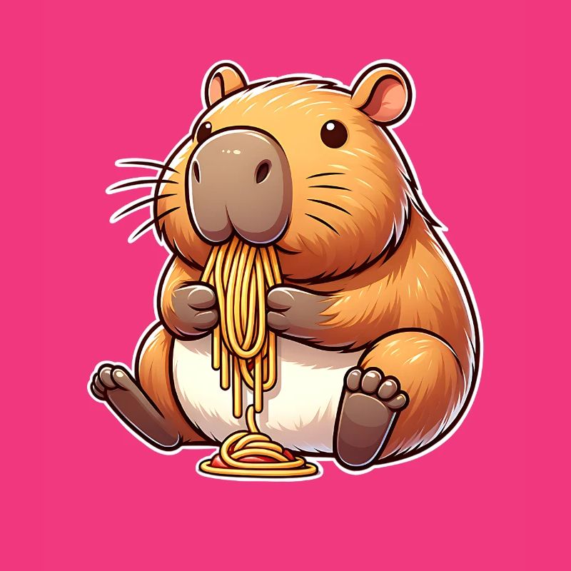 Pâtes à capybara
