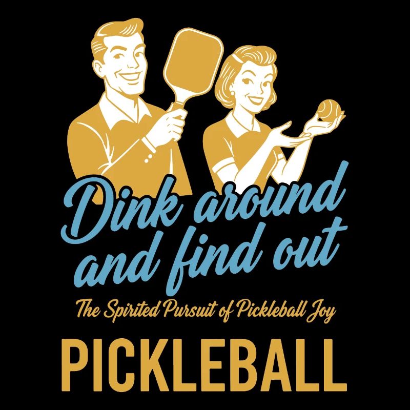 Pickleball S’amuse et découvre l’Amour Drôle