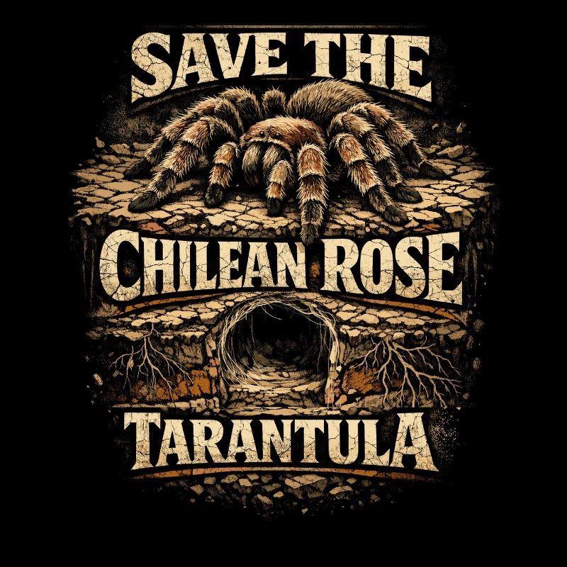 Vogelspinne Save The Chilean Rose Tarantula