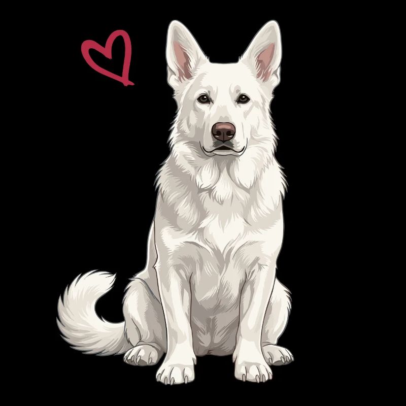 White German Shepherd, White Shepherd