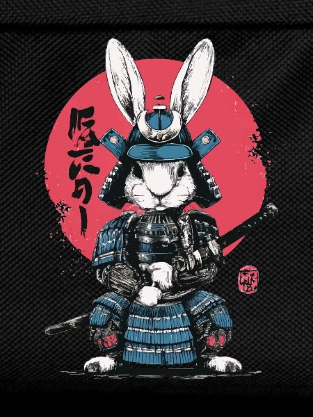 Bunny Samurai in Armor