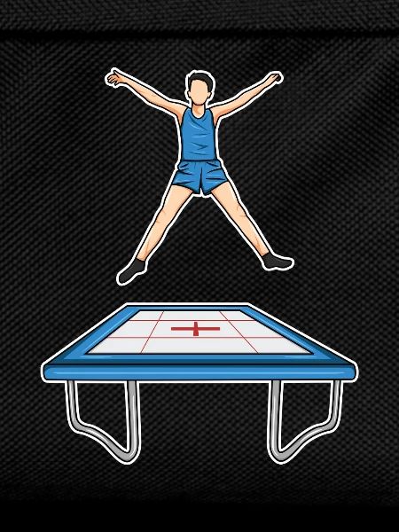 Funny Trampoline Kid