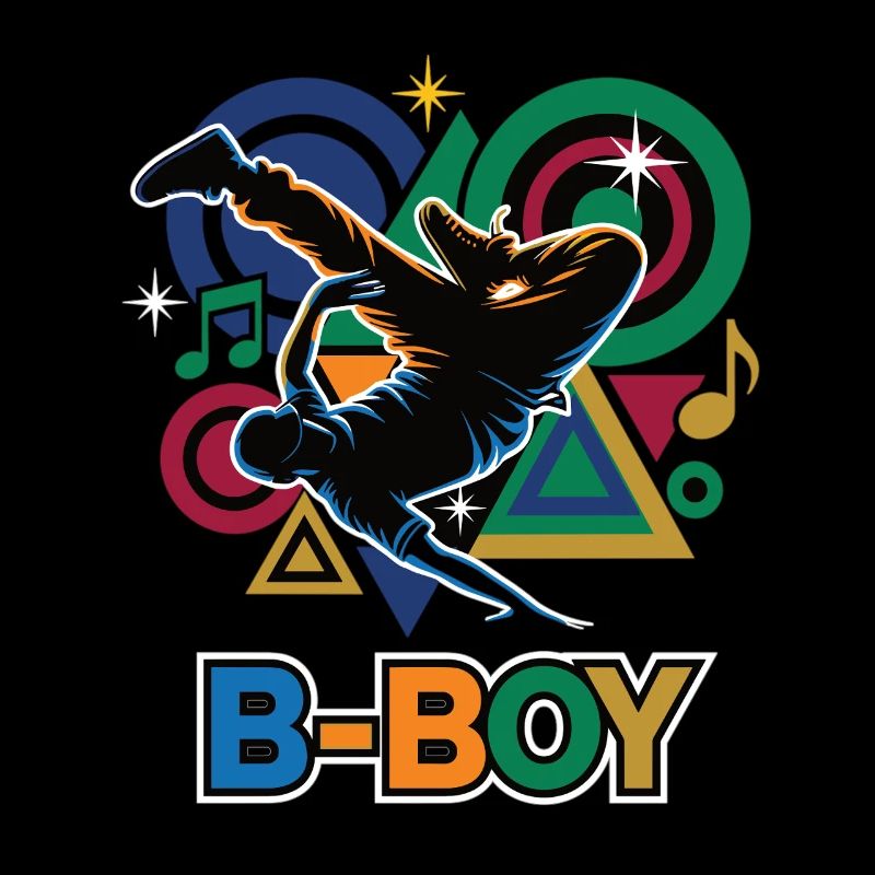 Breakdance B-Boy Hip Hop Streetdance Style