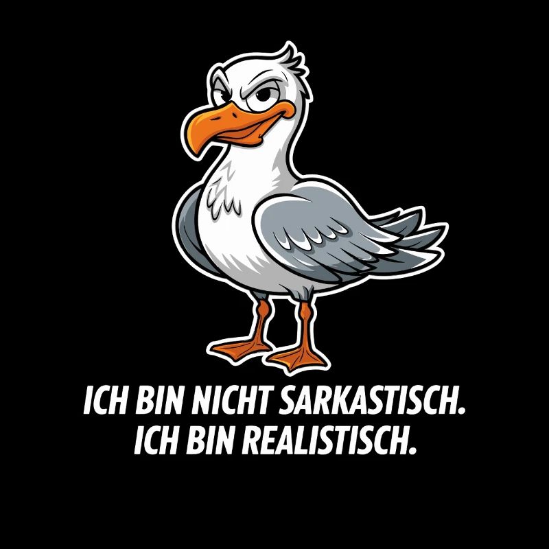  Ich Bin Nicht Sarkastisch Ich Bin Realistisch